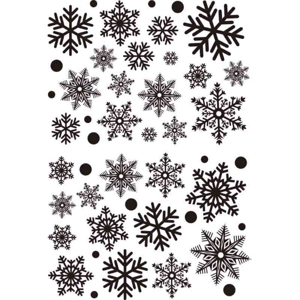 Snowflake Window Decal - 30 ชิ้น PVC สติกเกอร์เกล็ดหิมะคริสต์มาสสติกเกอร์ติดกระจกไฟฟ้าสถิตสติกเกอร์ติดผนังเกล็ดหิมะสีขาววอลล์เปเปอร์สติ๊กเกอร์ติดหน้าต่าง
