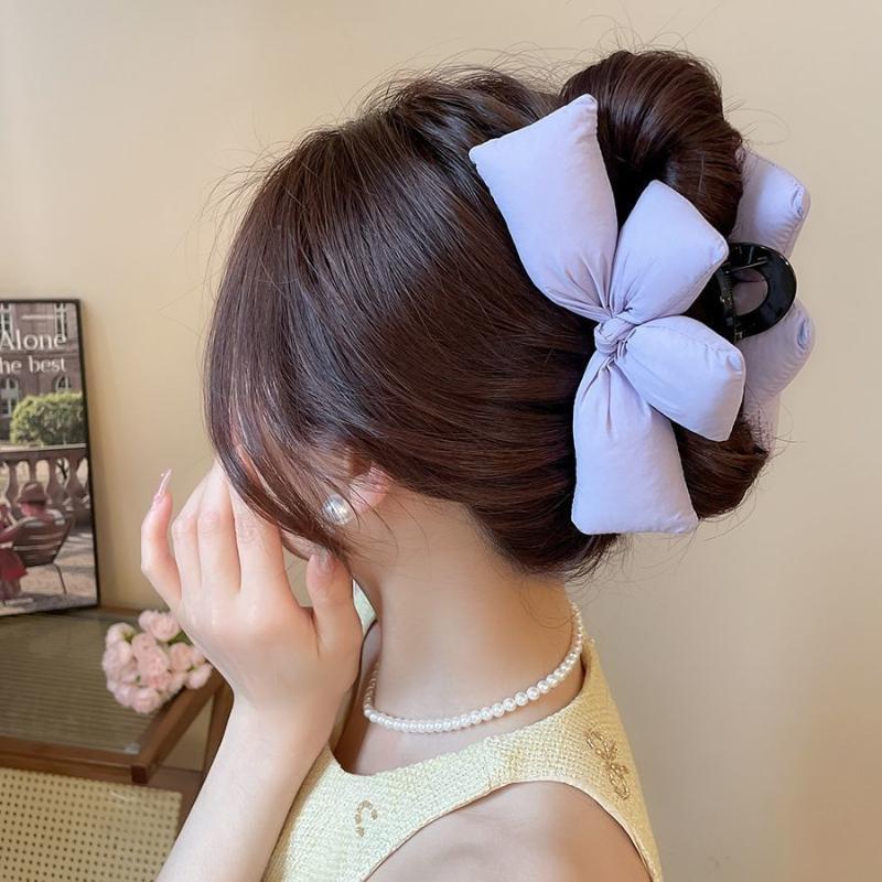 Ribbon Bow Gift - กิ๊บติดผมรูปโบว์ 3 มิติ สำหรับผู้หญิง สไตล์น่ารักหวานแหวว สำหรับเด็กผู้หญิง