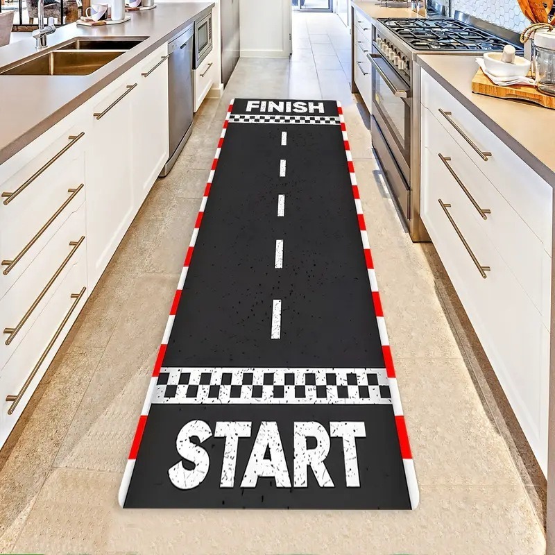 Christmas Table Runner - ของตกแต่งงานปาร์ตี้ธีมรถแข่ง วิ่งบนสนามแข่ง ของตกแต่งโต๊ะวันเกิดธีมความเร็ว