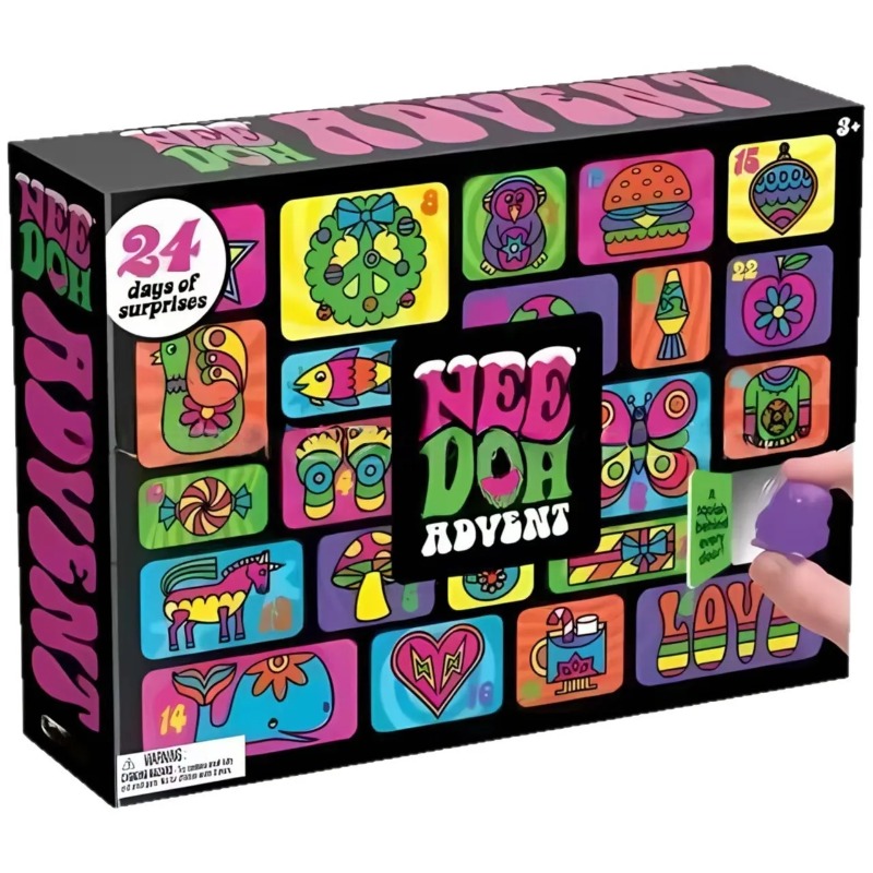 Advent Calendar Gift - กล่องของขวัญเซอร์ไพรส์ Needoh ปฏิทินนับถอยหลัง 24 วัน ของขวัญปีใหม่สำหรับเด็ก