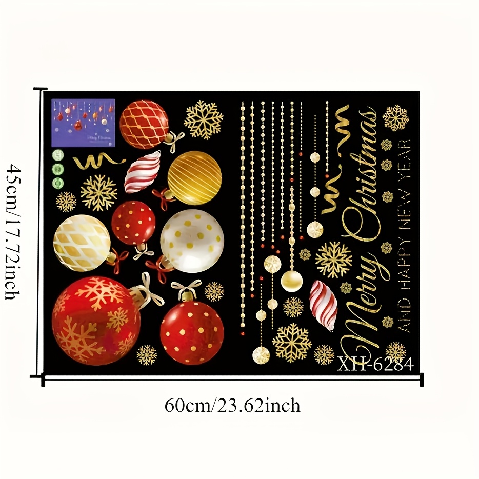 สติ๊กเกอร์ติดหน้าต่างแบบใช้ซ้ำ - Snowflake Window Decal บทวิจารณ์และราคา