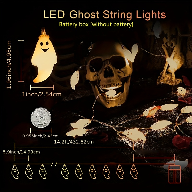 ไฟ LED แบตเตอรี่รูปผี สำหรับตก - Led Fairy String Lights บทวิจารณ์และราคา
