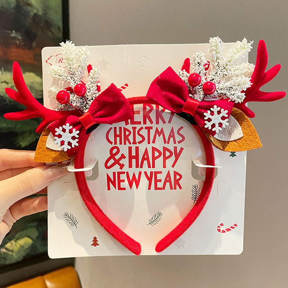 เครื่องประดับผมน่ารัก เป็นมิตร - Reindeer Antlers Headband บทวิจารณ์และราคา