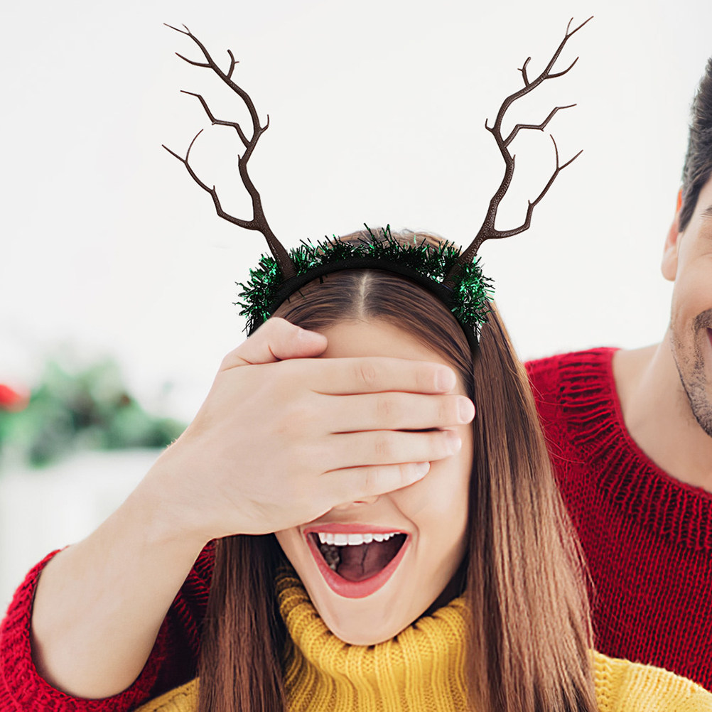 ที่คาดผมลายเขากวางคริสต์มาส 16 - Reindeer Antlers Headband บทวิจารณ์และราคา