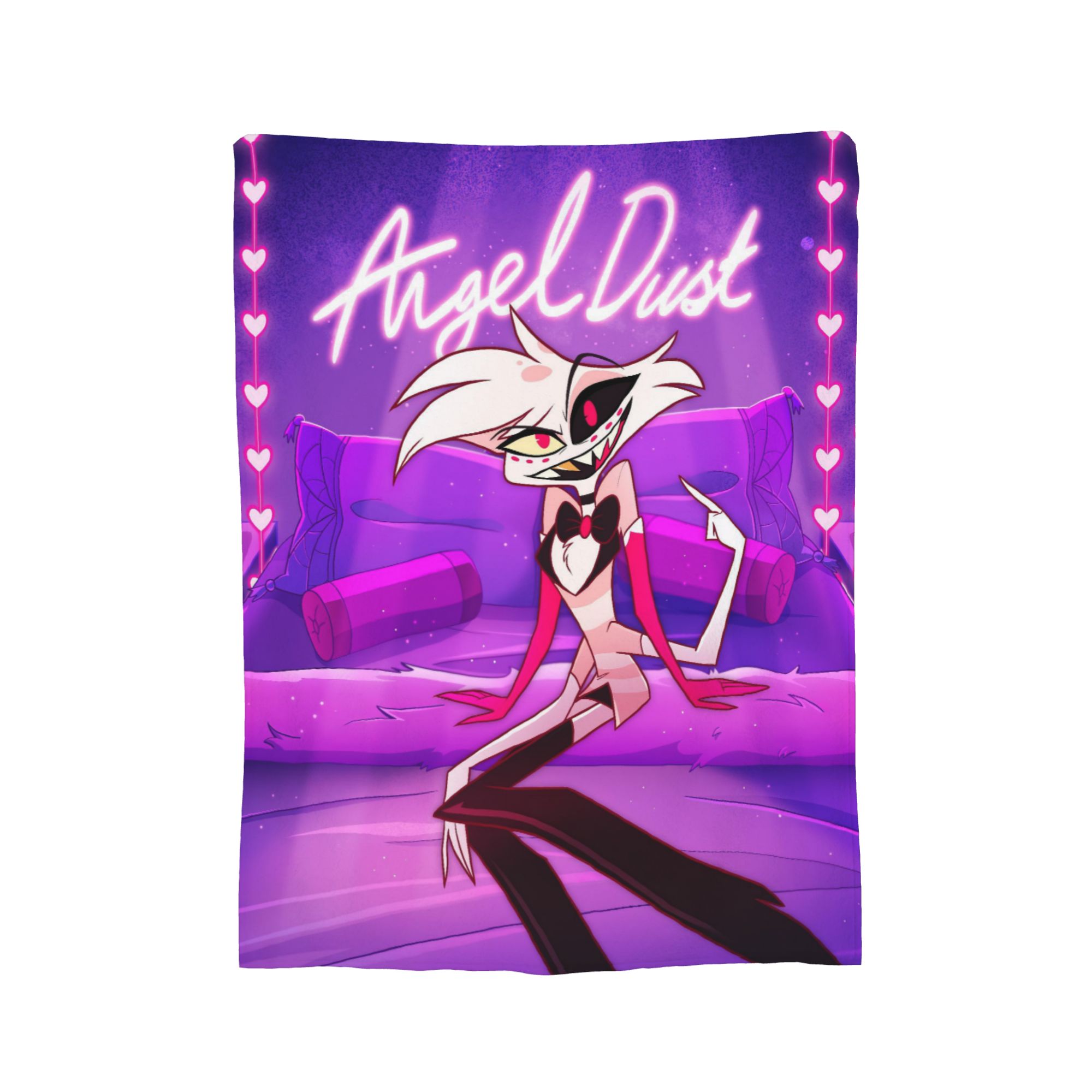 ผ้าห่มลายการ์ตูน Hazbin Hotel  - Christmas Throw Blanket บทวิจารณ์และราคา