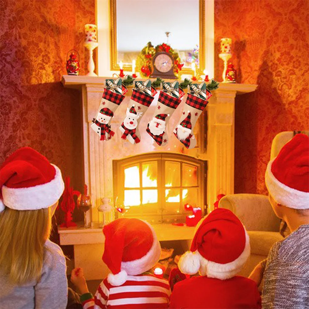 ถุงน่องวันหยุดคริสต์มาสถุงแขวน - Christmas Stocking Hanging บทวิจารณ์และราคา
