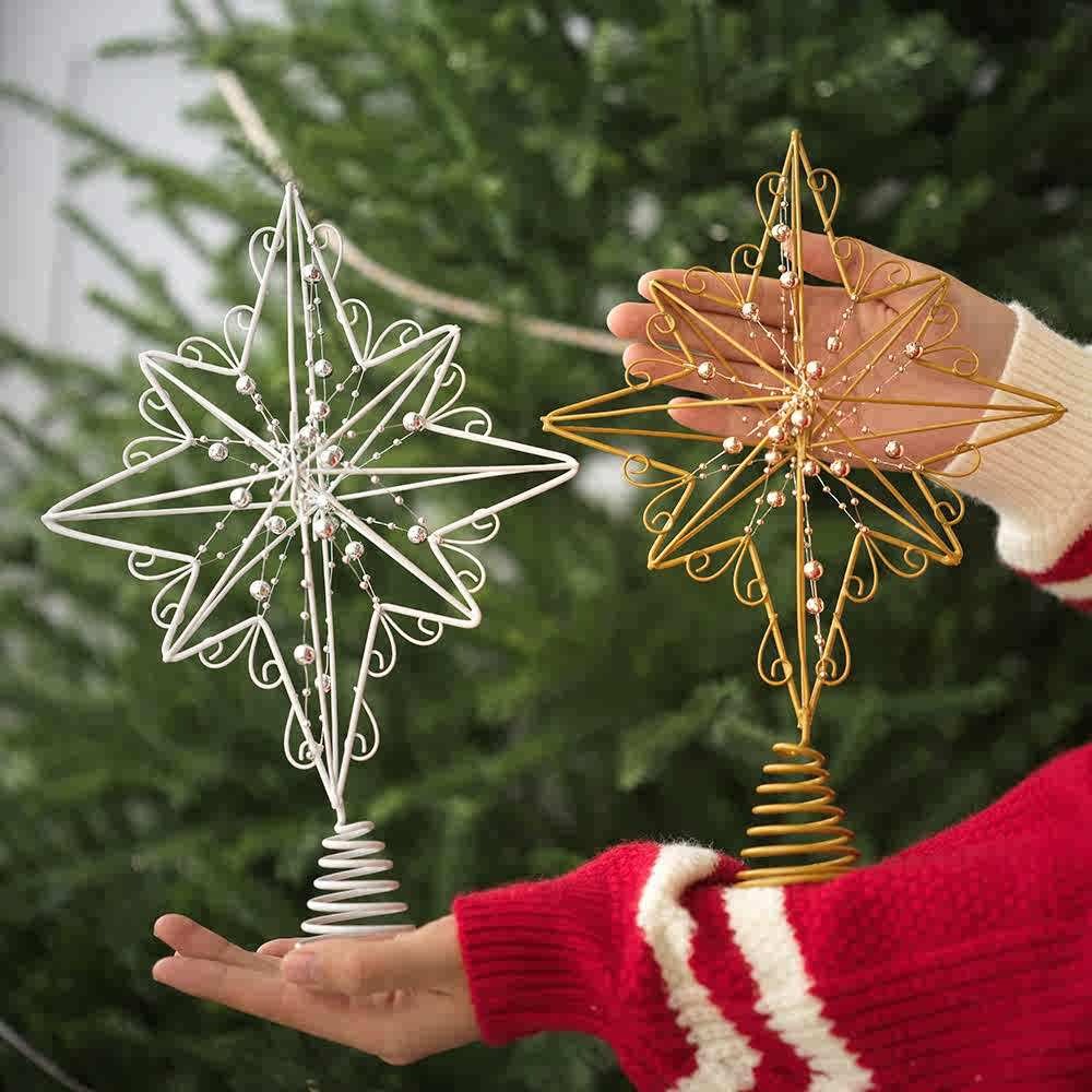 12.6 นิ้วไฟ LED สร้างสรรค์ Gli - Star Tree Topper บทวิจารณ์และราคา