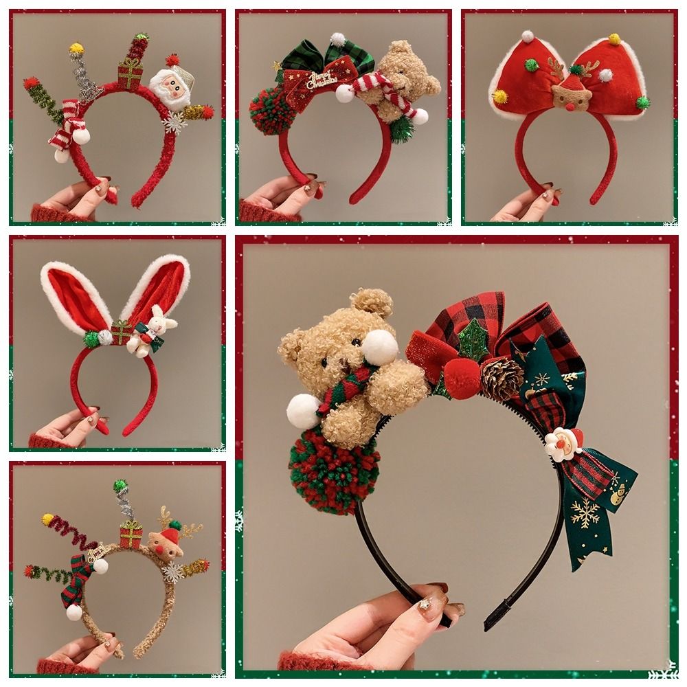 ที่คาดผมคริสต์มาส ที่คาดผมซานต - Reindeer Antlers Headband บทวิจารณ์และราคา