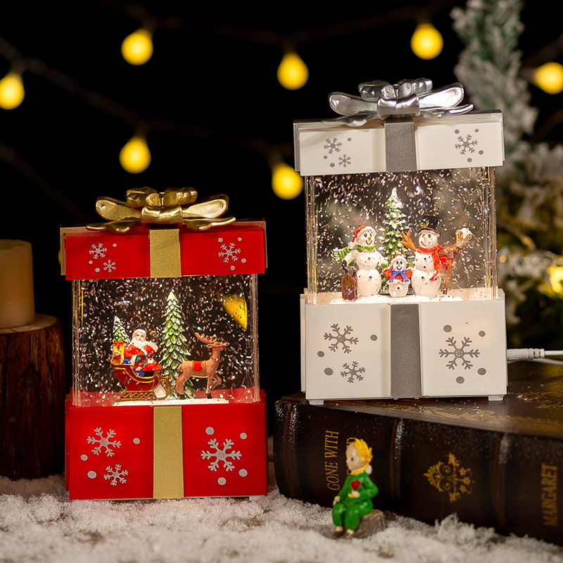 กล่องดนตรีลูกโลกหิมะอัตโนมัติ  - Snow Globe Musical บทวิจารณ์และราคา