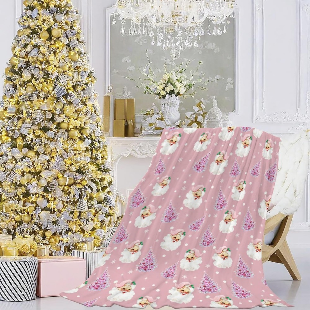 Soft Plush ผ้าห่มคริสต์มาส,น่า - Christmas Throw Blanket บทวิจารณ์และราคา