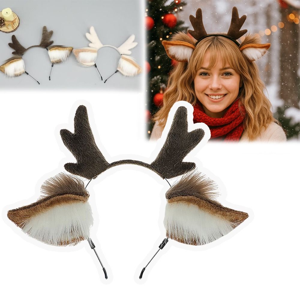 ที่คาดผมเขากวางเรนเดียร์น่ารัก - Reindeer Antlers Headband บทวิจารณ์และราคา