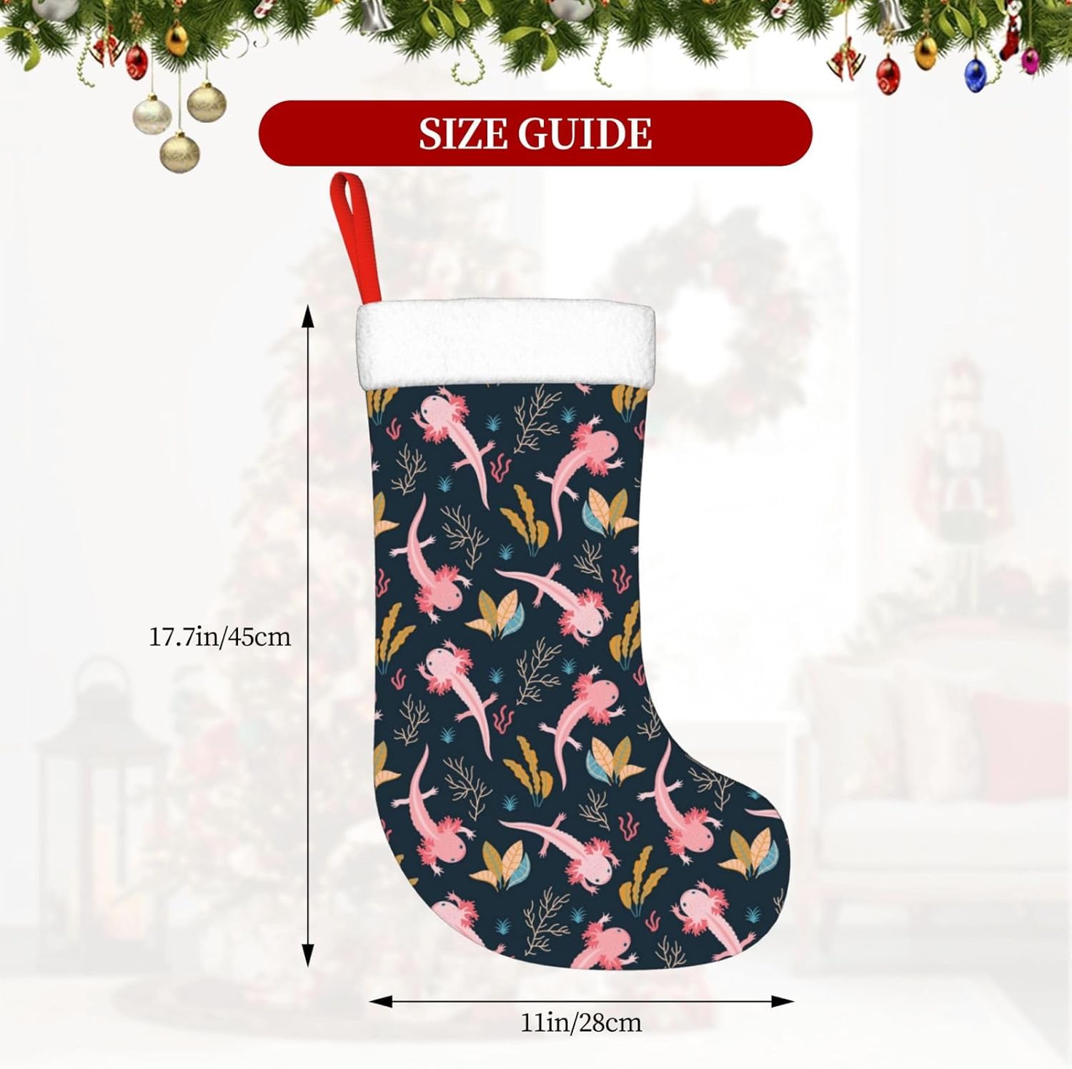 ถุงน่องคริสต์มาสลายอ็อกโซโลต์ล - Christmas Stocking Hanging บทวิจารณ์และราคา