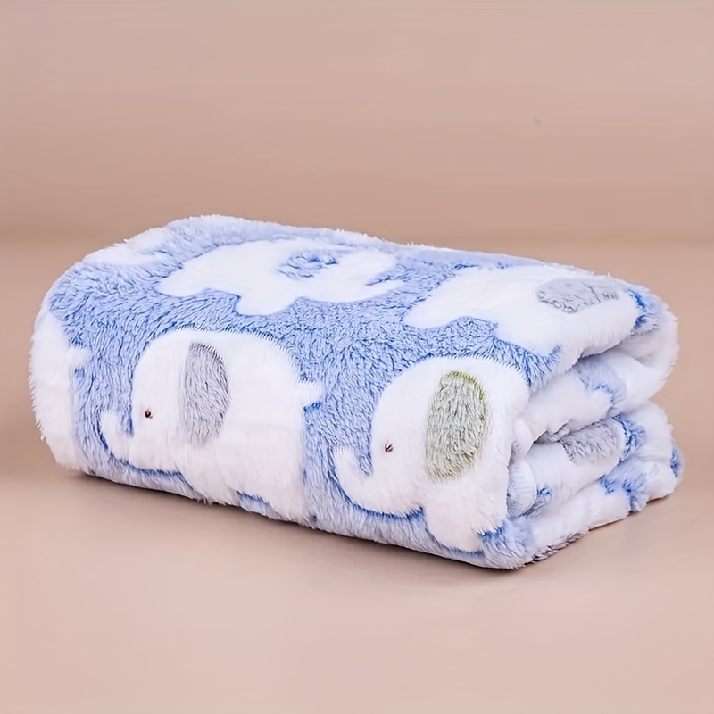 ผ้าห่มสัตว์เลี้ยงลายการ์ตูนช้า - Christmas Throw Blanket บทวิจารณ์และราคา
