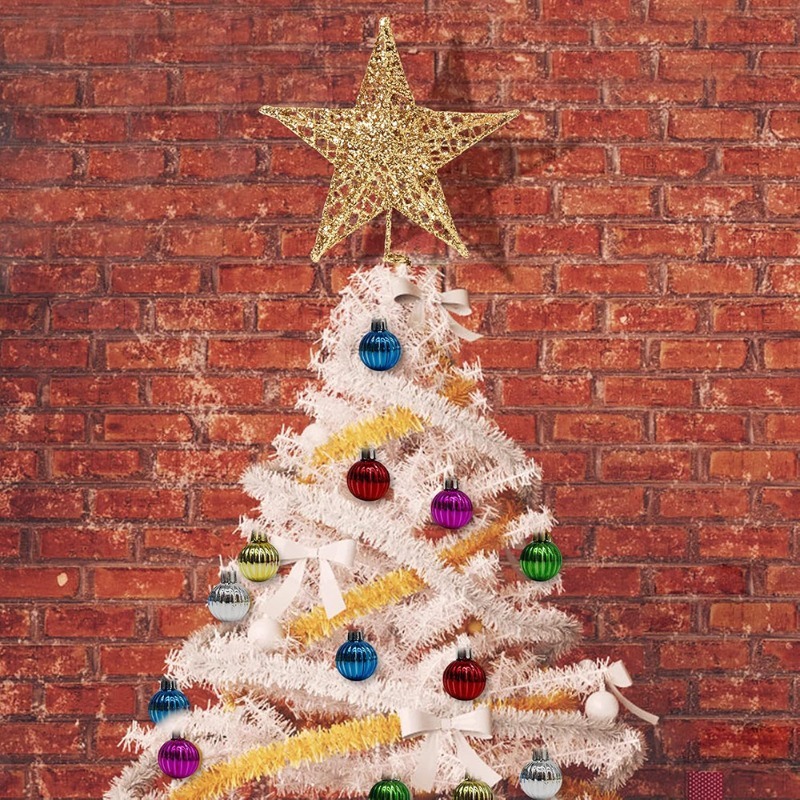 เครื่องประดับต้นคริสต์มาส ดาวก - Star Tree Topper บทวิจารณ์และราคา