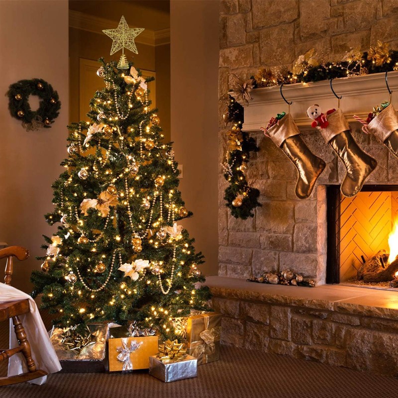 เครื่องประดับต้นคริสต์มาส ดาวก - Star Tree Topper บทวิจารณ์และราคา