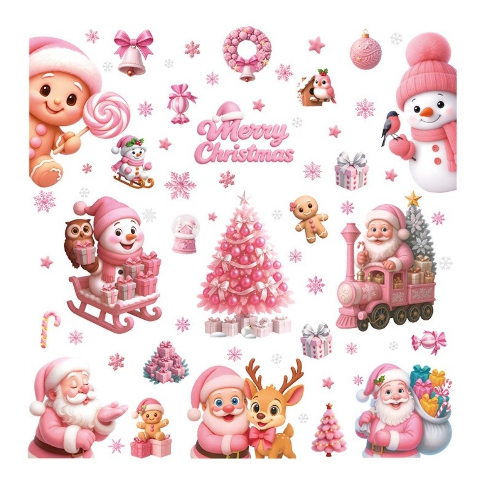 สติกเกอร์ติดหน้าต่าง PVC แบบลอ - Snowflake Window Decal บทวิจารณ์และราคา
