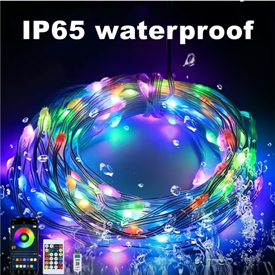 WS2812B LED Light String สมาร์ - Led Fairy String Lights บทวิจารณ์และราคา