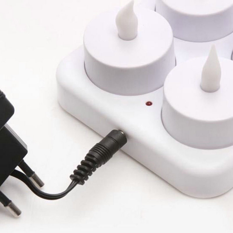 ชุด 12 ชิ้น ไฟ LED แบบชาร์จไฟไ - Holiday Candle Set บทวิจารณ์และราคา