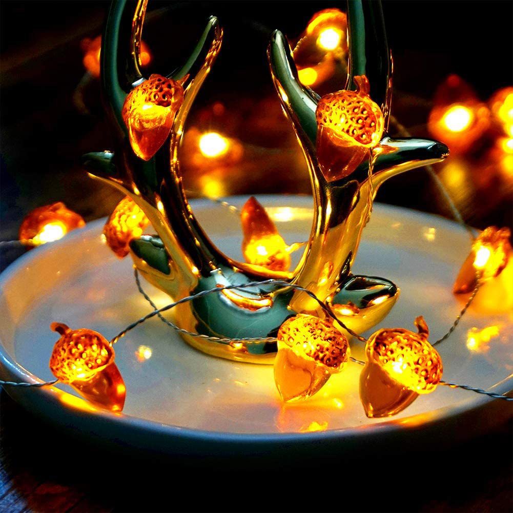 30 LEDs Acorn String Lights ตก - Led Fairy String Lights บทวิจารณ์และราคา