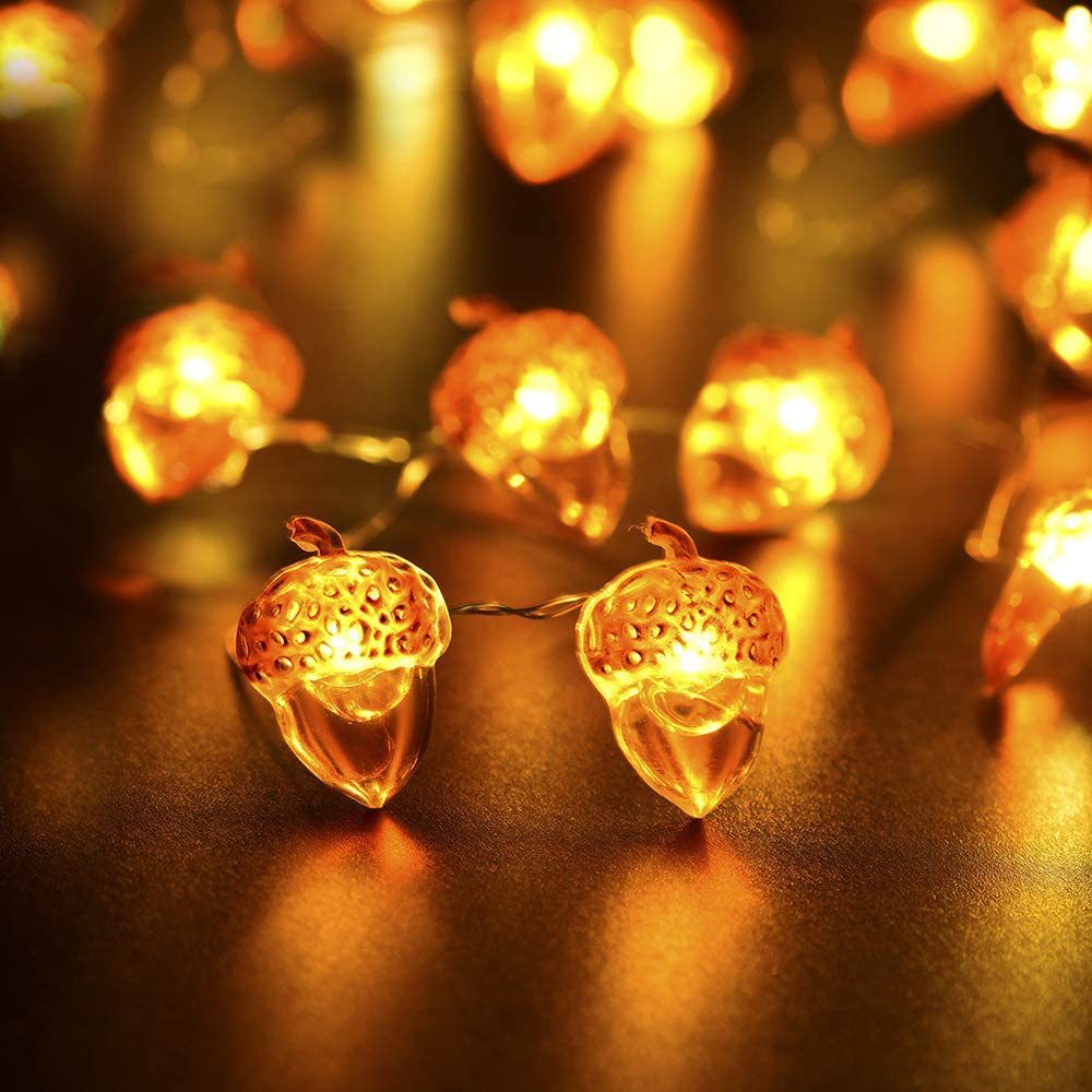 30 LEDs Acorn String Lights ตก - Led Fairy String Lights บทวิจารณ์และราคา