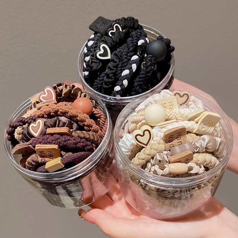 ยางรัดผมรูปหัวใจแบบยืดหยุ่น 5/ - Ornament Ball Set บทวิจารณ์และราคา