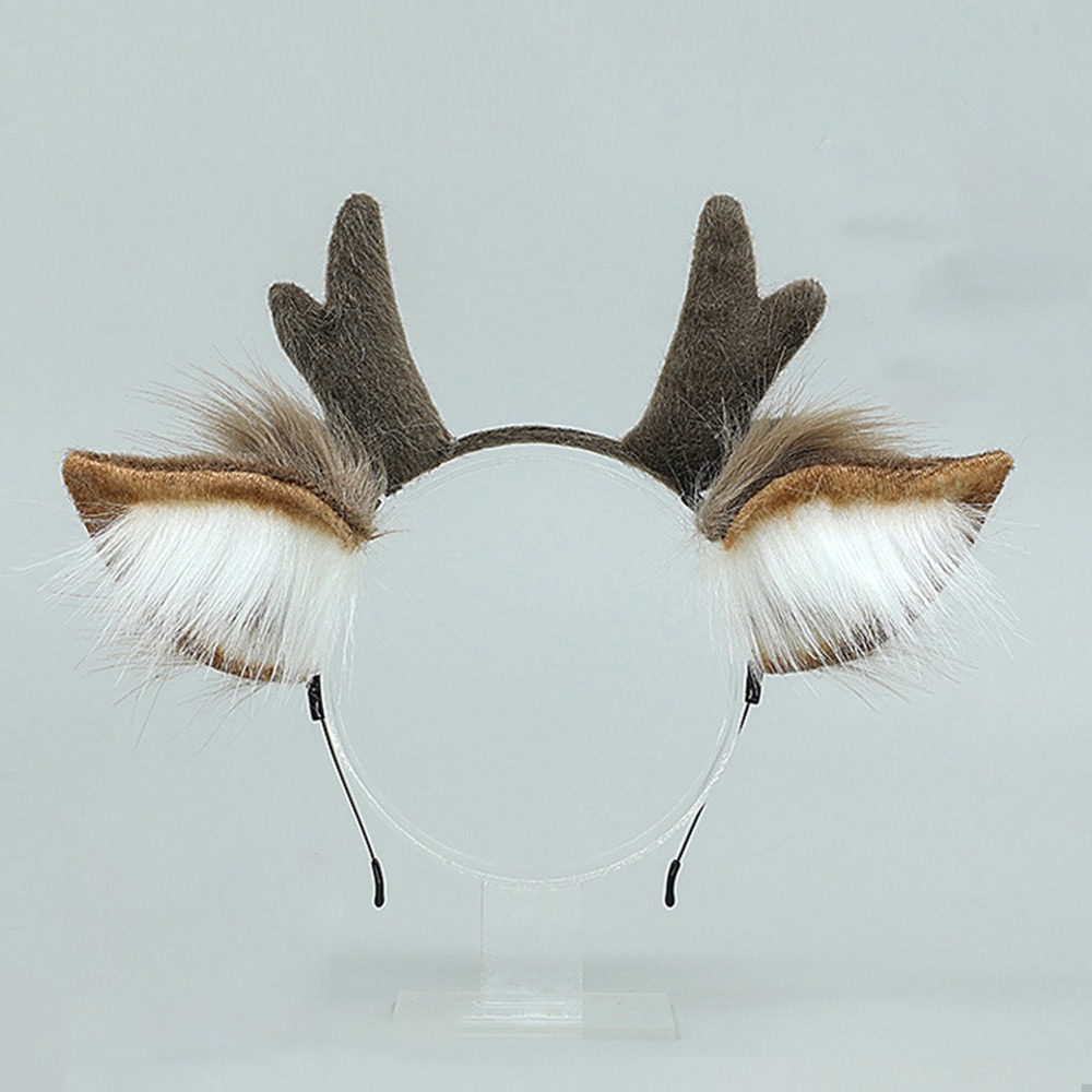 ที่คาดผมหูกวางเรนเดียร์สไตล์โล - Reindeer Antlers Headband บทวิจารณ์และราคา