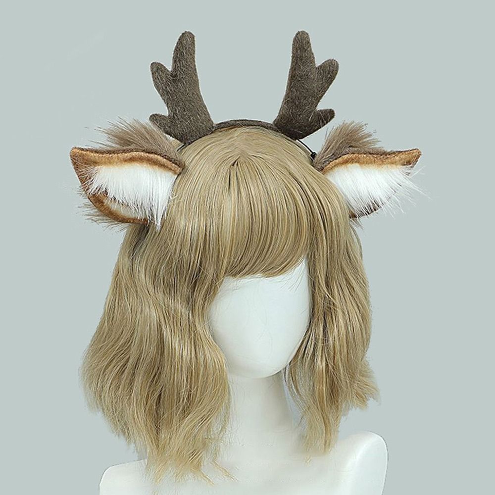 ที่คาดผมหูกวางเรนเดียร์สไตล์โล - Reindeer Antlers Headband บทวิจารณ์และราคา