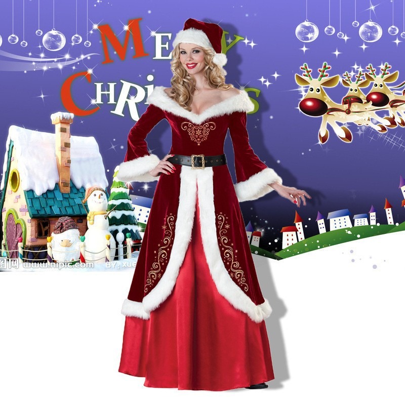 ชุดซานตาคลอสสำหรับผู้หญิงผู้ชา - Elf Costume Christmas บทวิจารณ์และราคา