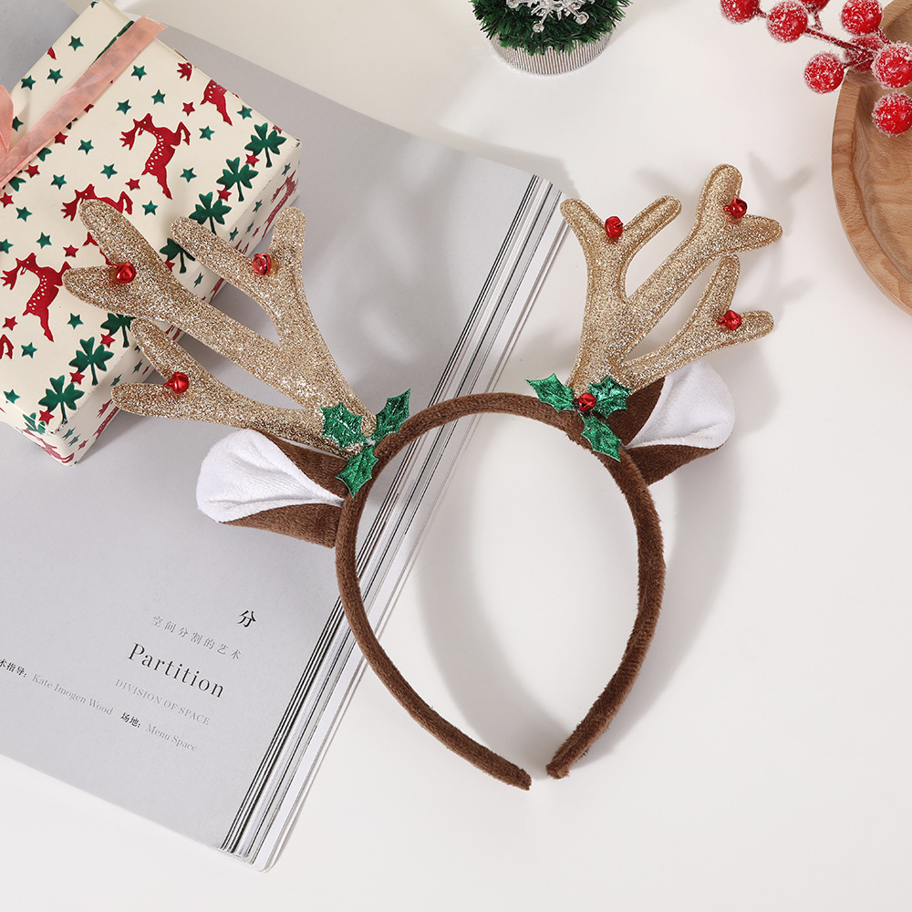 1 ชิ้นผู้ใหญ่หญิงสาวกวางเครื่อ - Reindeer Antlers Headband บทวิจารณ์และราคา