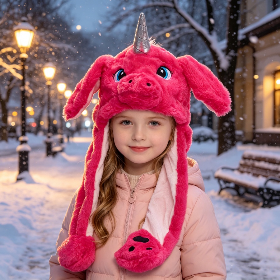หมวกตุ๊กตายูนิคอร์นพร้อมหูที่ข - Santa Hat Plush บทวิจารณ์และราคา