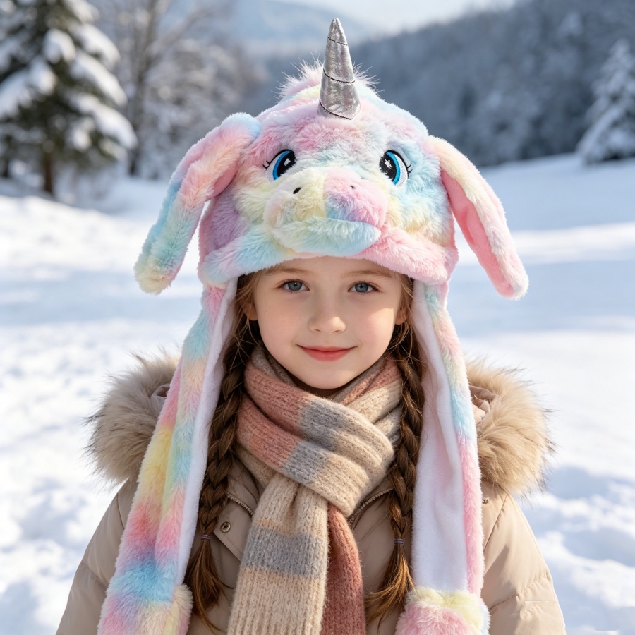 หมวกตุ๊กตายูนิคอร์นพร้อมหูที่ข - Santa Hat Plush บทวิจารณ์และราคา