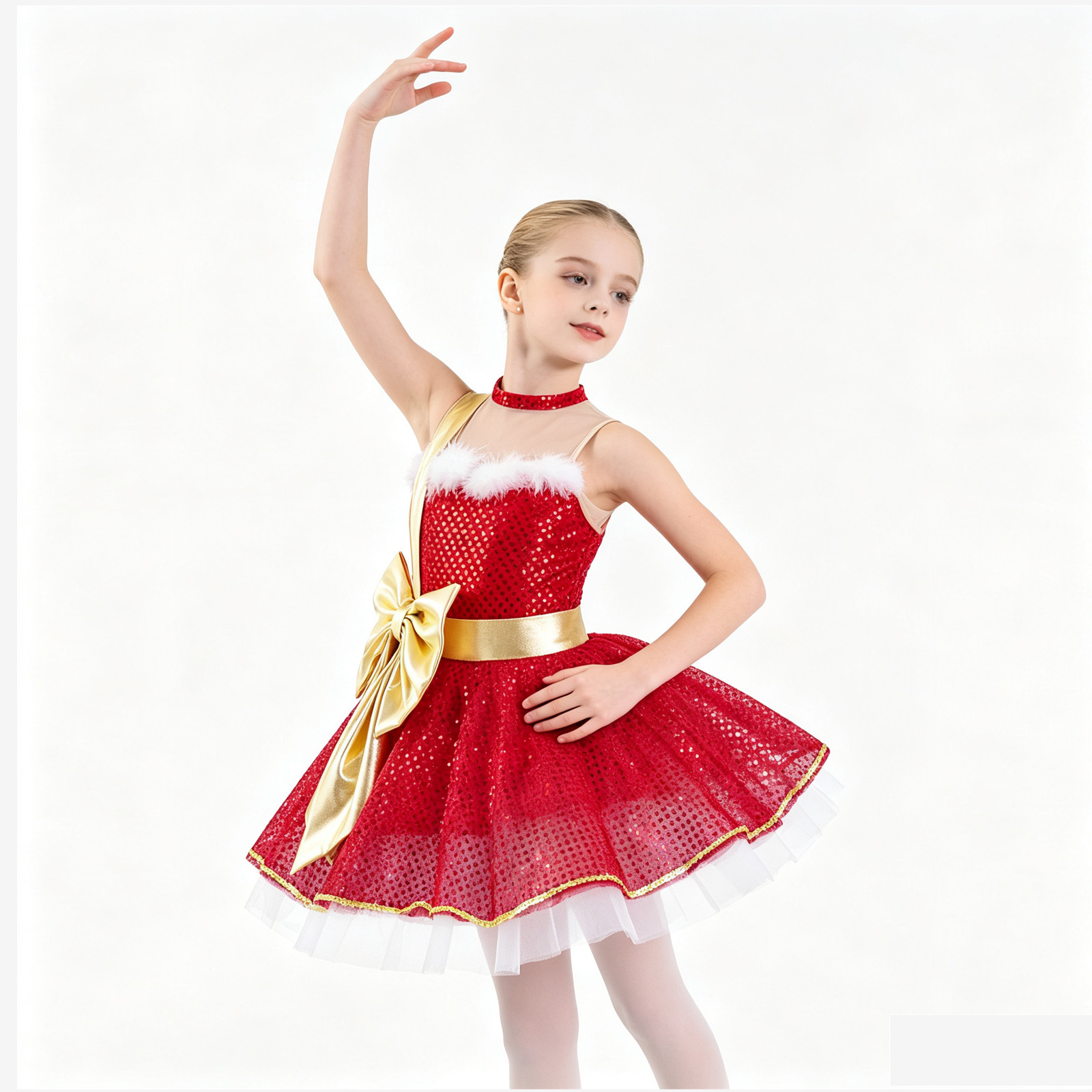 ชุดคอสเพลย์เด็กผู้หญิงสำหรับคร - Elf Costume Christmas บทวิจารณ์และราคา