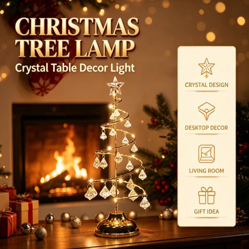โคมไฟตั้งโต๊ะรูปต้นคริสต์มาส ไ - Star Tree Topper บทวิจารณ์และราคา