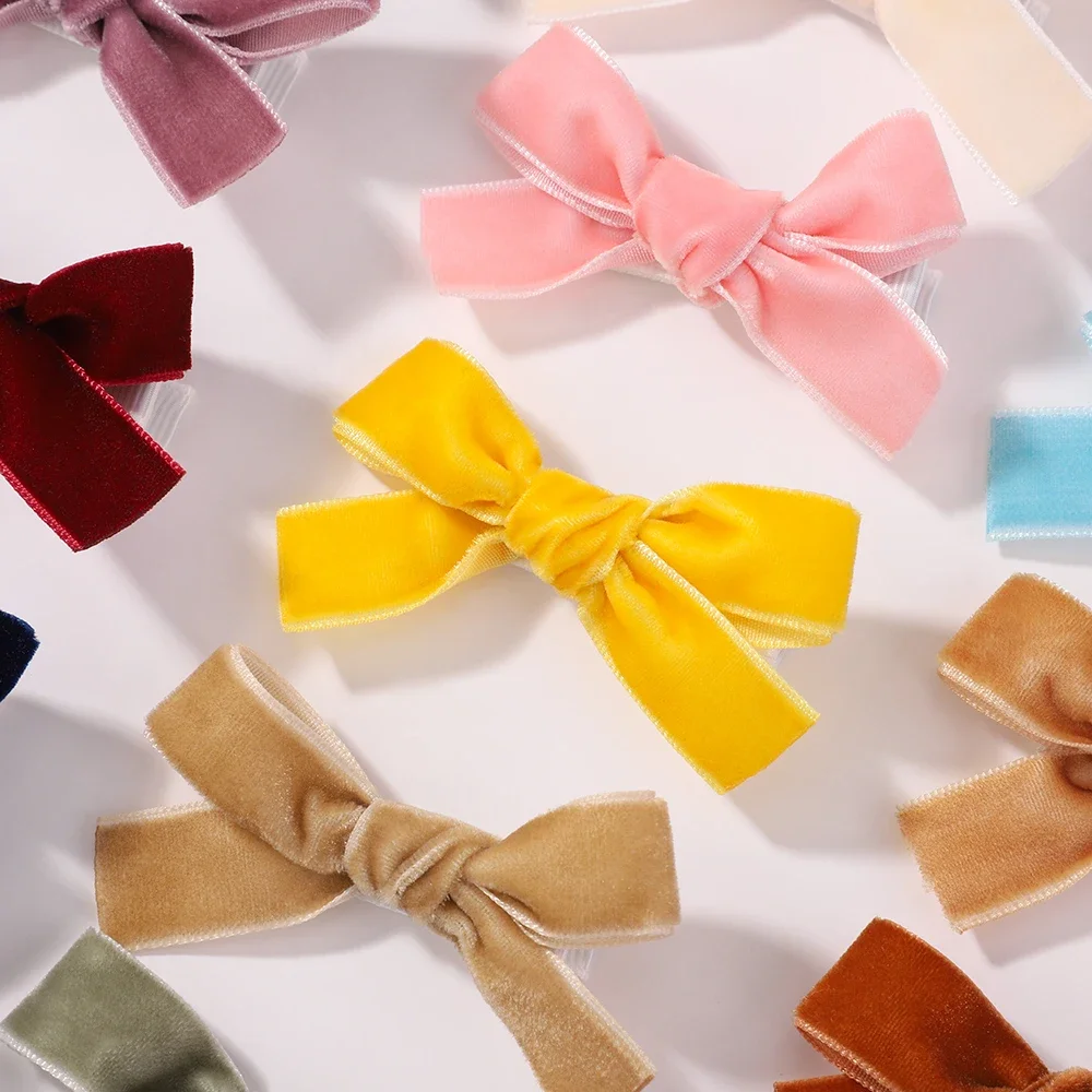 6 ชิ้น/ล็อต Solid Ribbon Bows  - Ribbon Bow Gift บทวิจารณ์และราคา