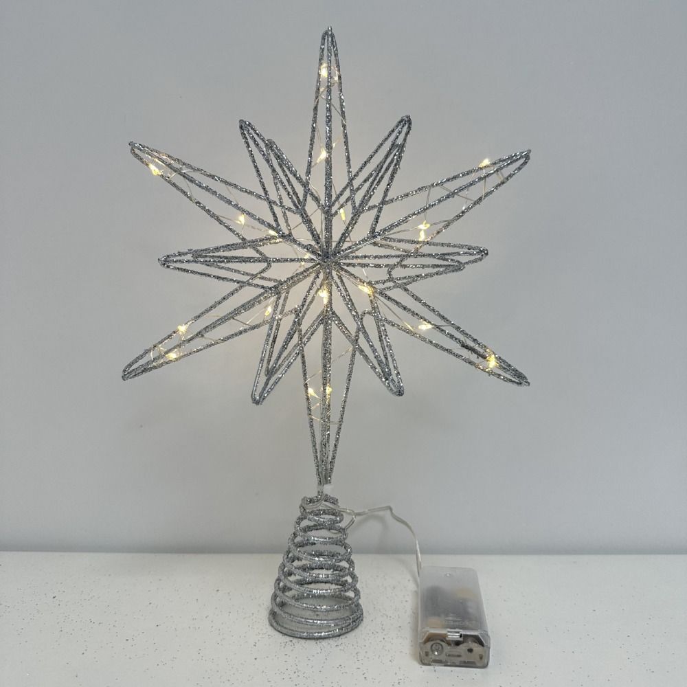 Star Christmas Tree Topper ไฟ  - Star Tree Topper บทวิจารณ์และราคา