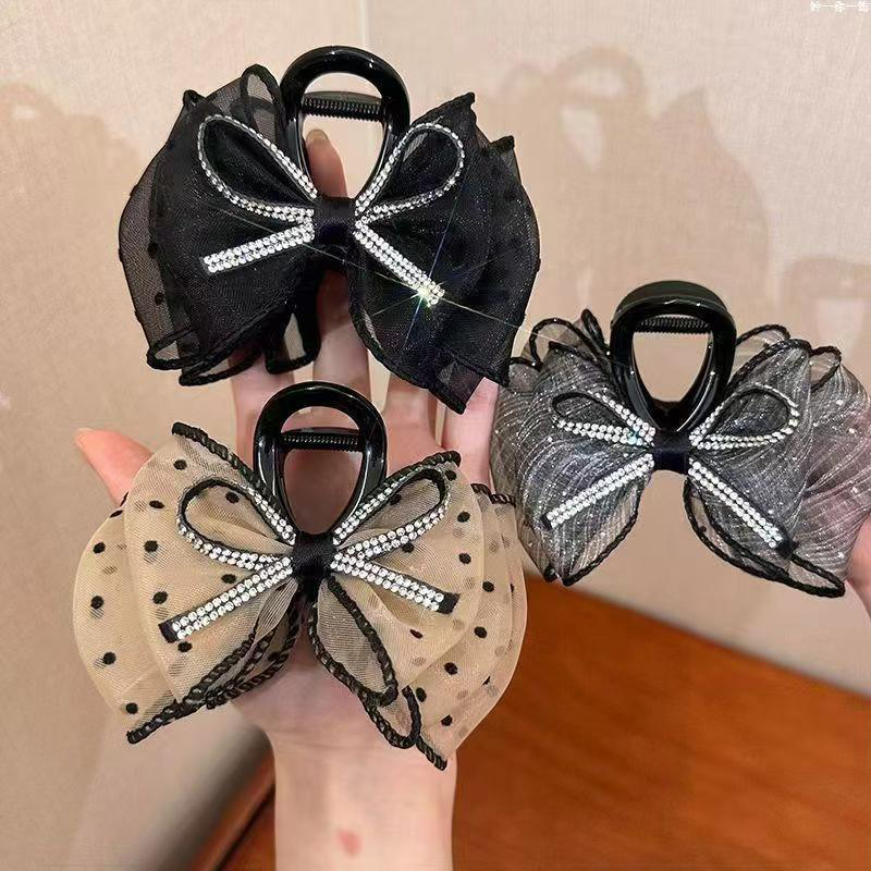 กิ๊บติดผมตาข่ายประดับโบว์สวยหร - Ribbon Bow Gift บทวิจารณ์และราคา