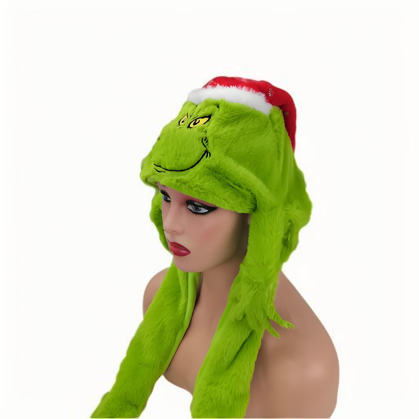 หมวกผ้าพลัฌลายกรินซีส์ พร้อมผ้ - Santa Hat Plush บทวิจารณ์และราคา