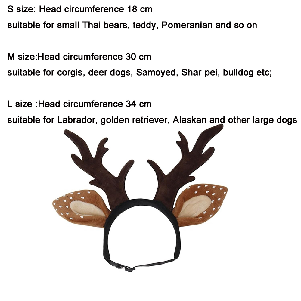 ที่คาดผมรูปหัวสุนัข หมวกแฟนซีร - Reindeer Antlers Headband บทวิจารณ์และราคา