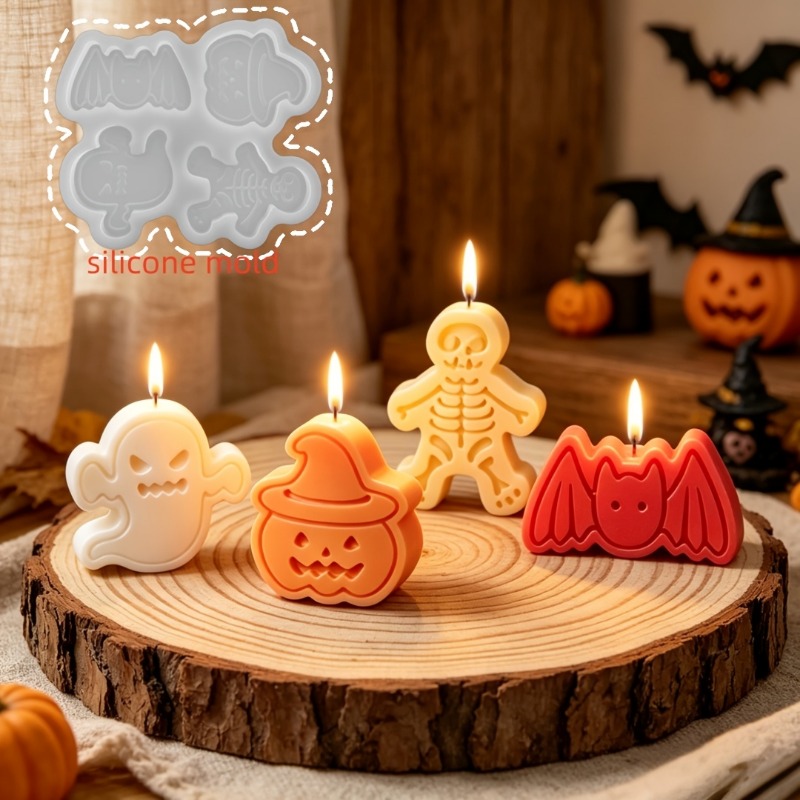 ชุดแม่พิมพ์ซิลิโคน 4 ช่องสำหรั - Holiday Candle Set บทวิจารณ์และราคา