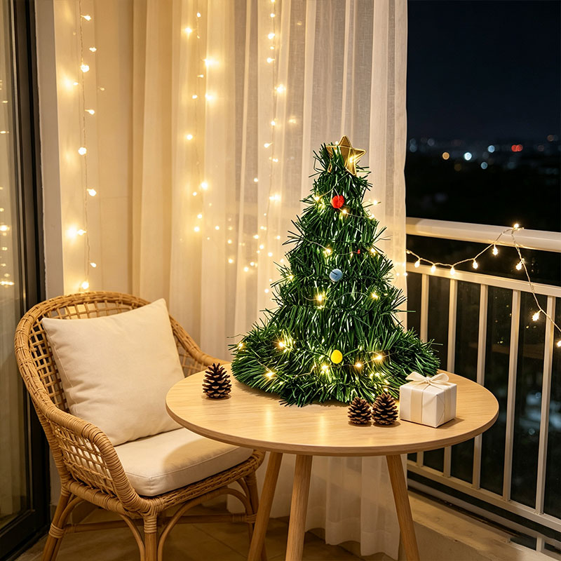 ต้นคริสต์มาสขนาดเล็กแบบพับได้  - Star Tree Topper บทวิจารณ์และราคา