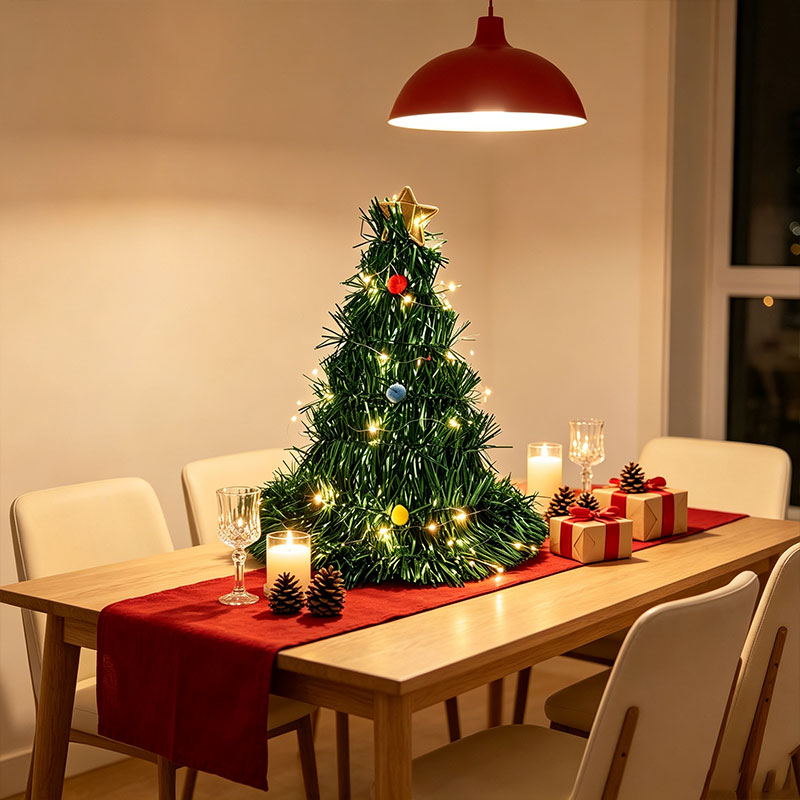 ต้นคริสต์มาสขนาดเล็กแบบพับได้  - Star Tree Topper บทวิจารณ์และราคา