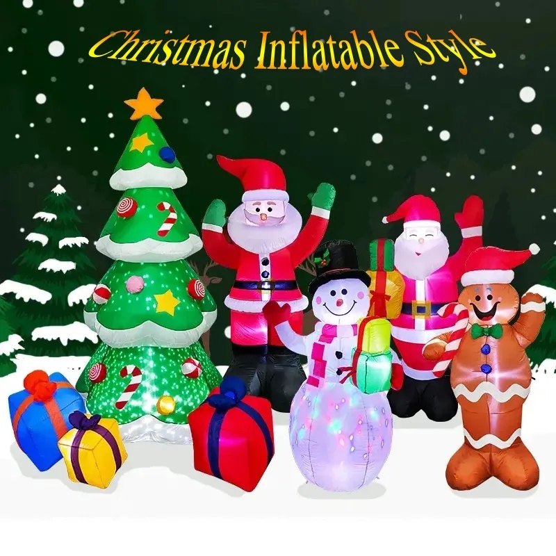ไฟ LED แบบเป่าลมในตัวใช้ตกแต่ง - Christmas Lights Outdoor บทวิจารณ์และราคา