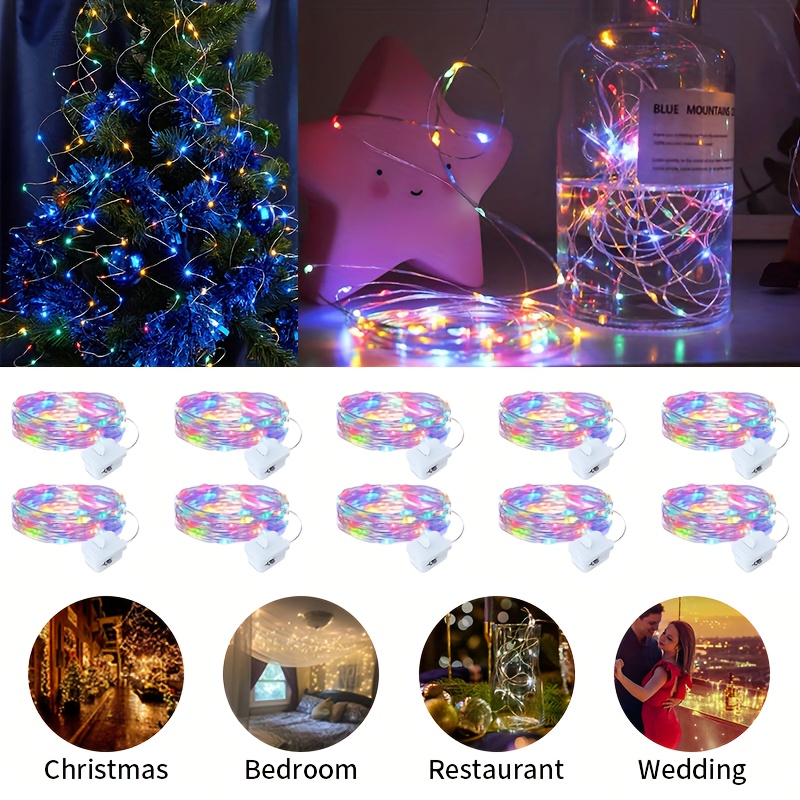 ไฟ LED ประดับตกแต่ง 10 ชิ้น 3  - Led Fairy String Lights บทวิจารณ์และราคา