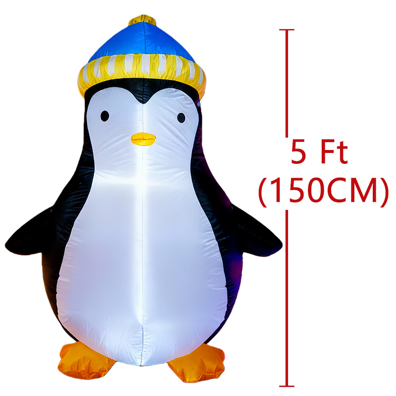 โมเดลเป่าลมรูปเพนกวินคริสต์มาส - Christmas Lights Outdoor บทวิจารณ์และราคา